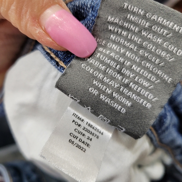 Torrid High-Rise Straight Slit Jeans - Picture 10 of 10